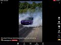 Dodge charger burning out