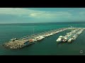 CLUB REGATAS PUERTO DE MAZARRON - PUERTO DEPORTIVO - BAHIA - LA ISLA - MURCIA - drone 4k cinematic