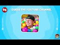 Guess the YouTube Channel Logo in 5 Seconds | YouTuber Logo Quiz