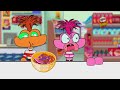 Inside Out 2 - Anxiety Family Convenience Store Random Orange Pink Food | ASRM | ANIMATION