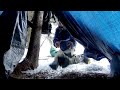 Winter Camping Adventures-Ep.2- Bushcraft Chair &Trailcam