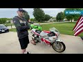 1990 Yamaha FZR 600 Full Vance and Hines Exhaust