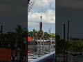 Crane-mounted vibro hammer in action at Pier 3, Cebu City, PH!