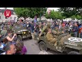 80th D-DAY Huge Parade Normandy WW2 Military Vehicles!