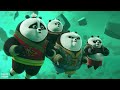 The DRAGON WARRIOR trained the 4 most POWERFUL PANDAS in the WORLD to face the NEW MASTER VULTURE