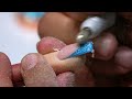 How to Customize Extreme Low Odor Acrylic | Glitter Ombré Nail Tutorial