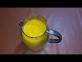 How to make Mango Ginger Shot /Immune booster shot/Vegan friendly