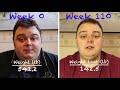 140lb Time lapse weight loss transformation (Goal 2 of 5)