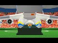 Landing PLANES in STADIUMS (PTFS Roblox)