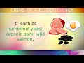 10 Signs You Are DEFICIENT in VITAMIN B1 (Thiamine)