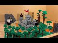 I Made LEGO Scary Minecraft - Night Dweller & Goatman!