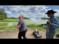 SEND IT! Cantaloupe  vs Civil War 1838 24lbs Coehorn Mortar Fire