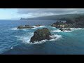 Aerial Hawaii Drone Footage with Relaxing Hawaiian Music Ambience - 4K Relaxation Film