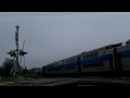 Metra 9 with Retired Highliner cars at Deerfield, IL