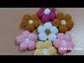 Wow!!! very beautiful balloon leaf easy daisy crochet ~tığ işi balon yapraklı papatya