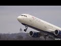 💨 Windy Runway 22 Operations at KMSP - 54 Aircraft - Near Tail Strike Go Around - April 24 2022 ✈️