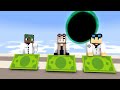 Minecraft Mobs : PANCAKE RUN CHALLENGE - Minecraft Animation