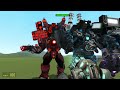 NEW SKIBIDI TANK,SKIBIDI MONSTER VS ALL TITAN CAMERA,TV MAN,SPEAKER MAN 1-76 GARRYS MOD