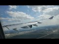 Takeoff from Dallas Fort-Worth International Airport | A340-300