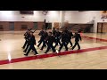 Union HS Army JROTC Maroon Guard Armed Platoon Regulation Drill at Delsea Drill Invitational