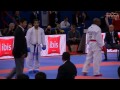 Dona vs Aghayev - Male kumite -75 kg - 21st WKF World Karate Championships Paris Bercy 2012