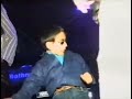 Kid dancing to the banger Club Penguin Cart Surfer theme