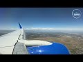 [4K] ✈️ Stunning window seat journey from SAN to DEN, 21JUN2024 (Part 2 of 3)