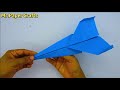 How to make a Long Range paper airplane || Amazing Origami Paper jet Model F-14