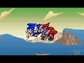 Sonic vs Everyone. (Sonic the Hedgehog vs Mario, Dragon Ball, Zelda, Luffy, Naruto, and more)