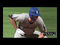 LA Dodgers vs Atlanta Braves #mlb #theshow #homerun