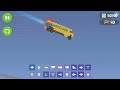 Bad Piggies - Jet bus vs giant cliff