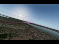 Roller coaster in X-Plane