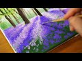 아크릴화 풍경화 눈부신 햇살을 그리는 방법 Acrylic Painting Tutorial Sunshine Flowers