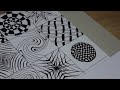 25 Zentangle Patterns | 25 Doodle Patterns