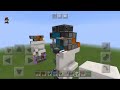 (Showcase)(Tutorial) 3 High Expandable Glass Door on MCBE 1.16+
