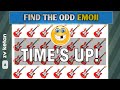 FIND THE ODD EMOJI QUIZ- 🍰Sweets Edition 🧁Easy, Medium, Hard Levels Quiz | #quiz #shorts #find |