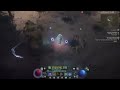 Diablo 4 Arc Lash Ball Lightning Sorcerer Fighting Uber Duriel Boss