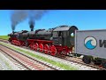 Railways Tracks 🧯 Indian Express Diesel ⛽️ Engine || At On Bye Full Speed Animated #expresstrain
