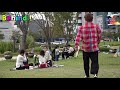 [PRANK CAMERA in KOREA] Read a book naturally after falling