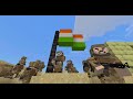 KARGIL WAR  Minecraft movie (animation war) part - 1