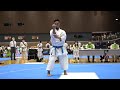 KIDO Hiroki SEIYUNCHIN GOJURYU Nipponese traditional karate kata