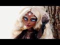 CELESTIAL MOON GODDESS doll repaint 🌙 Custom Monster High Doll