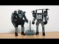 LEGO Skibidi Toilet Upgraded Titan Cameraman Tutorial Building Animation