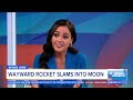 Wayward rocket slams into moon | Morning in America