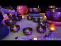 CLEANSE CHAKRA BLOCKAGES with Tibetan Singing Bowls, Cleanse Aura and Balance Chakra, Relax & Sleep