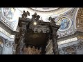El imponente baldaquino de Bernini en San Pedro afronta una restauración 