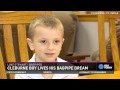 Self-taught 7-yr-old shocks family with bagpipe skills