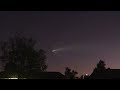 Missile or odd rocket over Phoenix October 27 2022