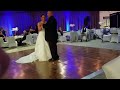 Bride dances with Dad