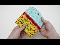 Gift ideas easy make in 10 minutes 💟 Cute card wallet